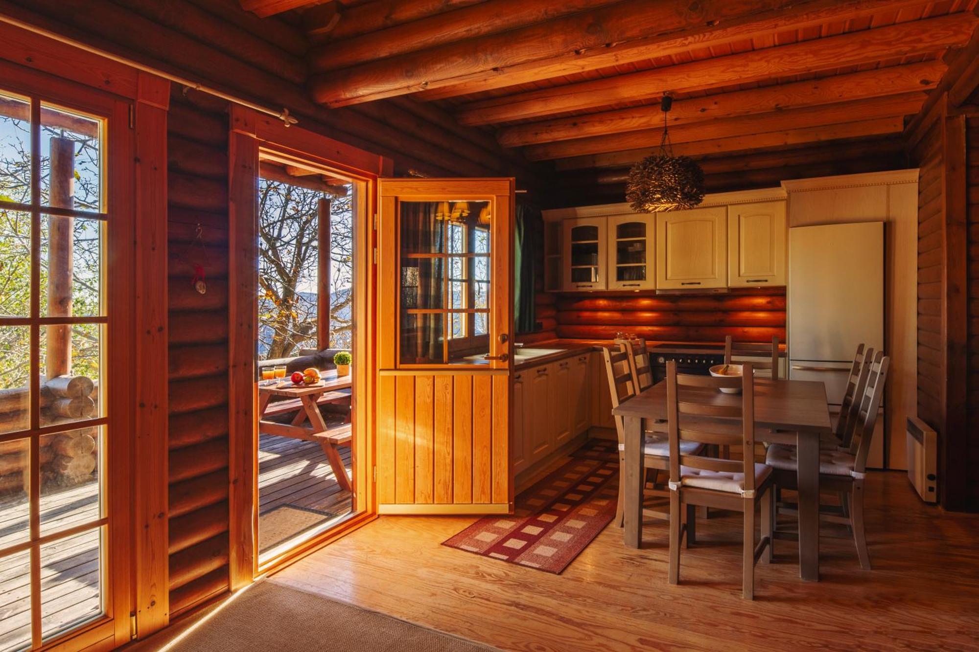Paradise Chalet Ano Trikala Extérieur photo